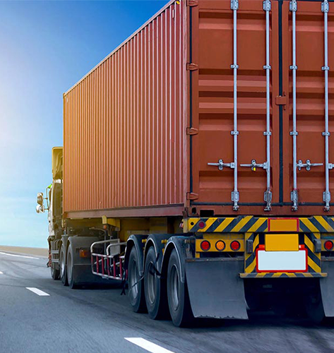 الشحن البري